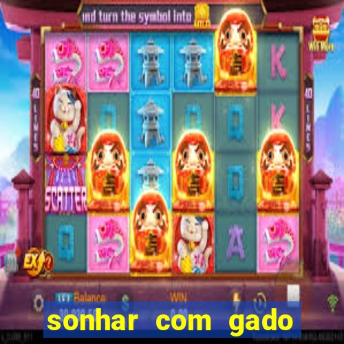 sonhar com gado jogo do bicho